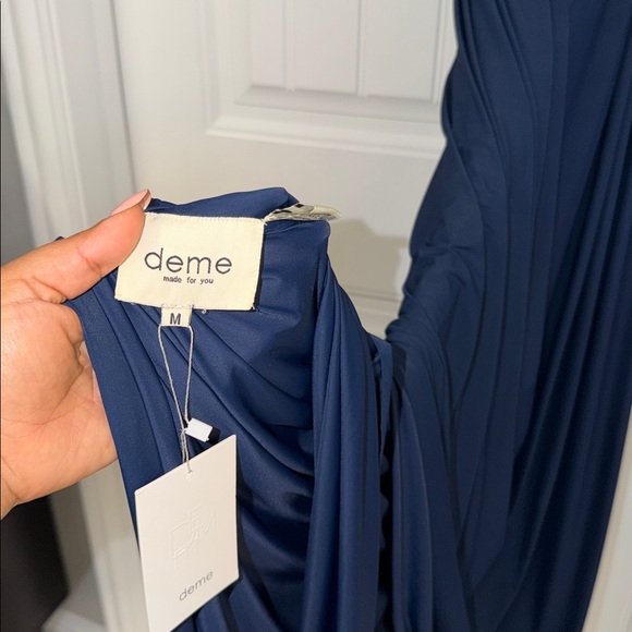 Deme by Gabriella Bloom Dress in Navy Blue - Picture 7 of 9